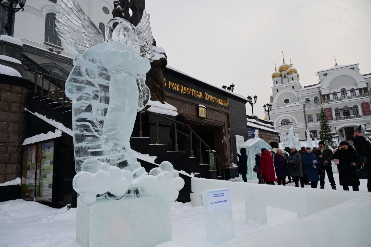 В Екатеринбурге подвели итоги фестиваля ледовых скульптур «Вифлеемская  звезда» | Областная газета