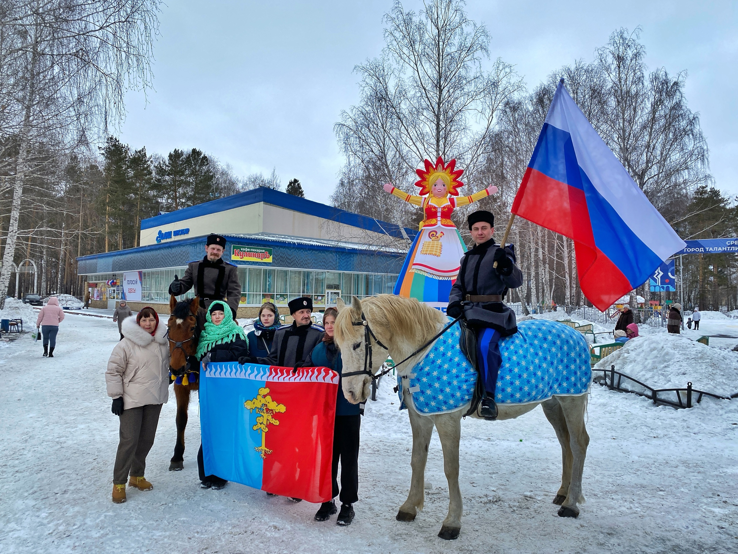 Казаки из «Станицы Державной» приглашают жителей Среднеуральска принять участие в выборах