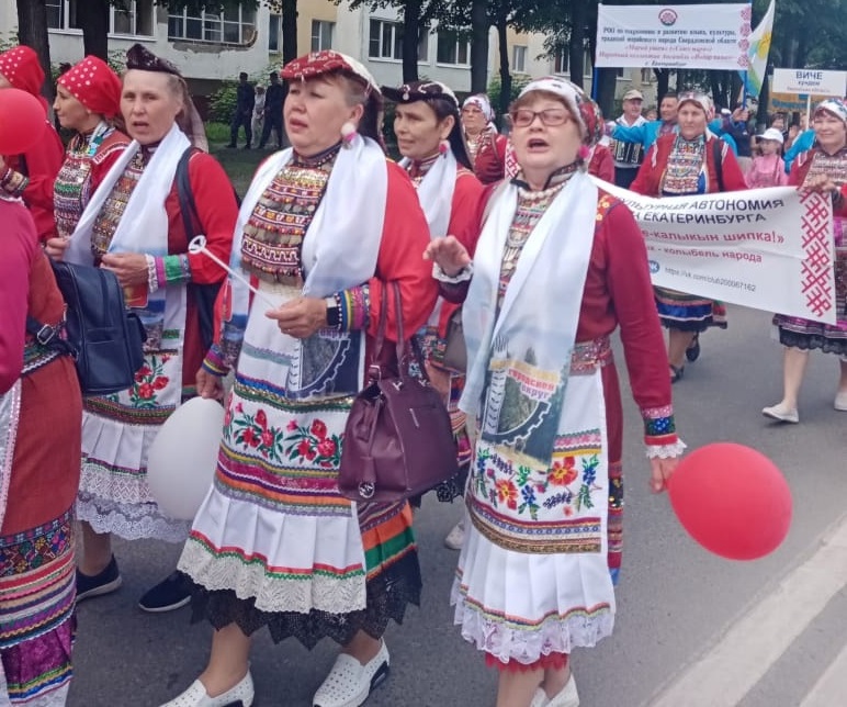 Свердловчане стали участниками Всероссийского национального праздника Пеледыш пайрем