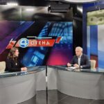 Интервью программе «Стенд» телеканала «4 канал» (29 октября, г. Екатеринбург). Фото: предоставлено аппаратом  Уполномоченного по защите прав предпринимателей в Свердловской области