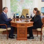 Рабочая встреча с Главой Екатеринбурга (26 марта, г. Екатеринбург). Фото: предоставлено аппаратом  Уполномоченного по защите прав предпринимателей в Свердловской области