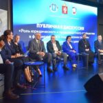 Торжественное открытие и публичная дискуссия XVI Всероссийского форума «Юридическая неделя на Урале» (7 октября, г. Екатеринбург). Фото: предоставлено аппаратом  Уполномоченного по защите прав предпринимателей в Свердловской области