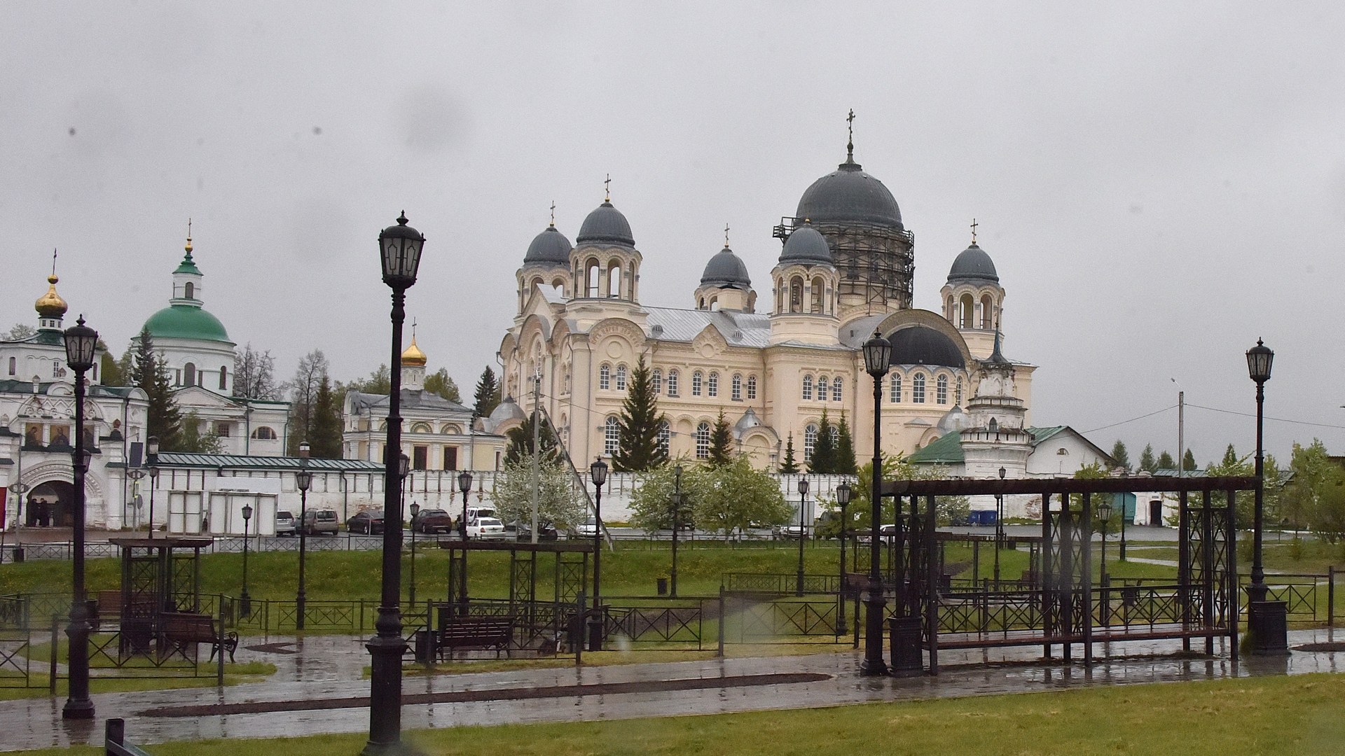 Крестовоздвиженский собор в Верхотурье, где находятся мощи Симеона Верхотурского.