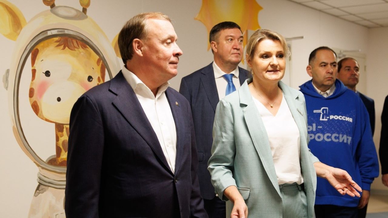 Алексей Орлов, Екатеринбург, открытие детского сада в Новокольцовском