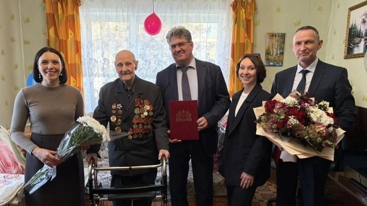 ветеран ВОВ, Богданович, 100 лет
