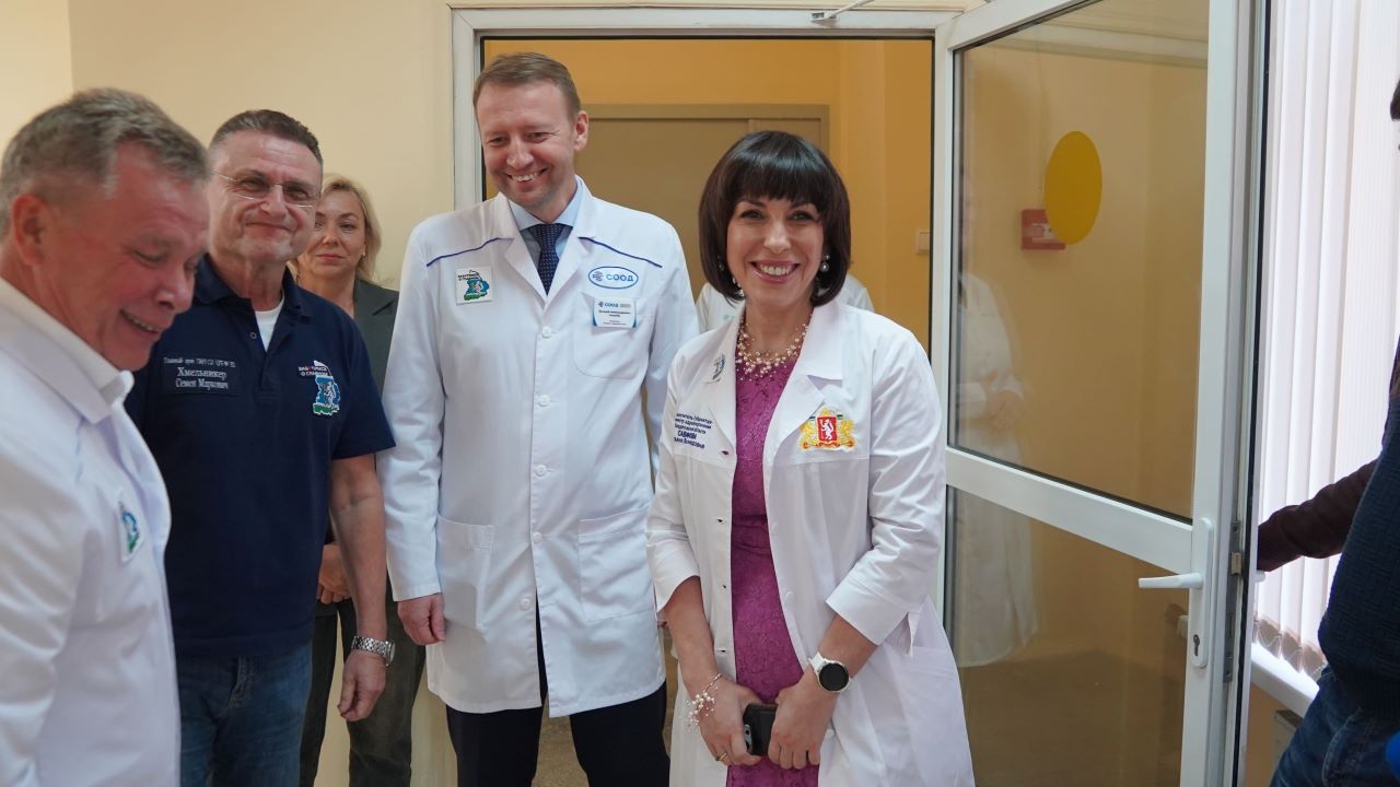 Татьяна Савинова, открытие корпуса СООД