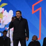 Митинг в честь Дня весны и труда на стадионе «Екатеринбург Арена». Фото: Полина Зиновьева, «Областная газета»